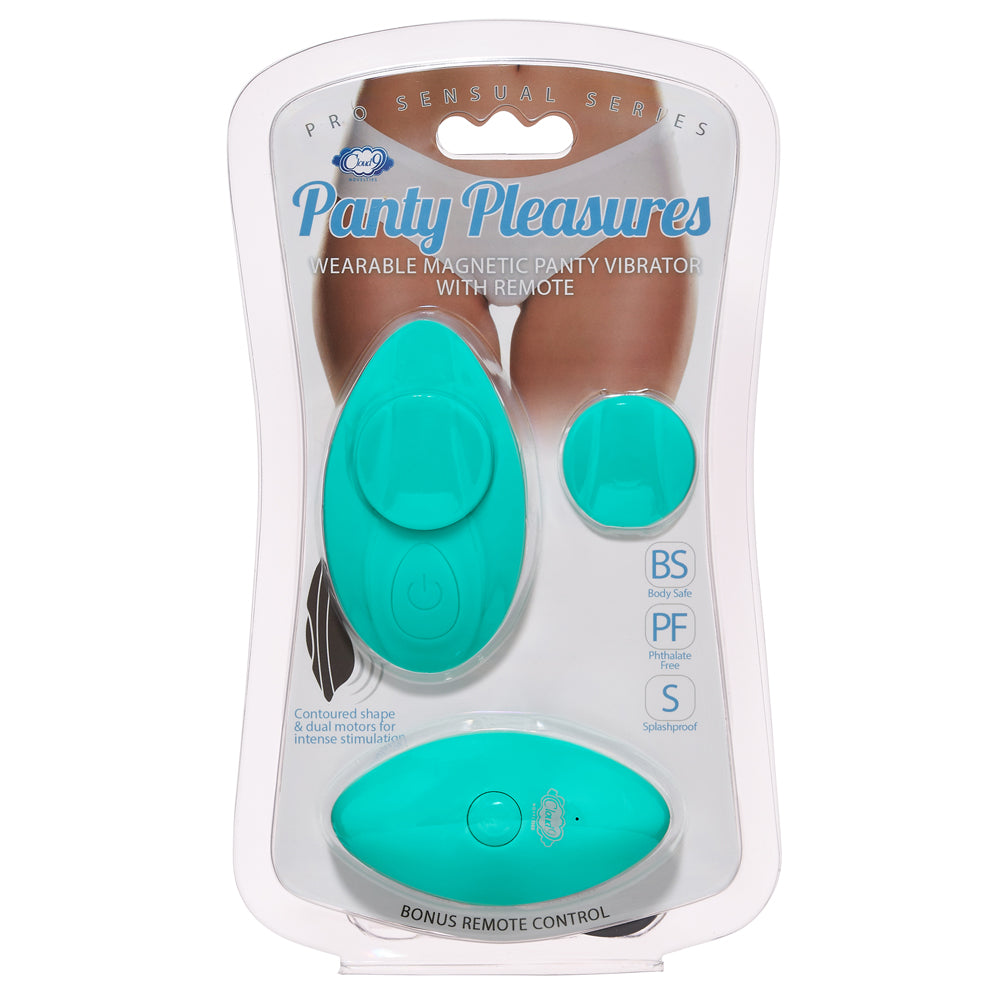 Panty Pleasures Magnetic Panty Teal | 850013016884 | Discreet Personal Wellness