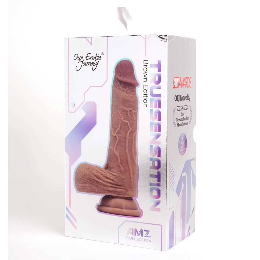 Amz True Sensation Brown | 850017269972 | Discreet Personal Wellness