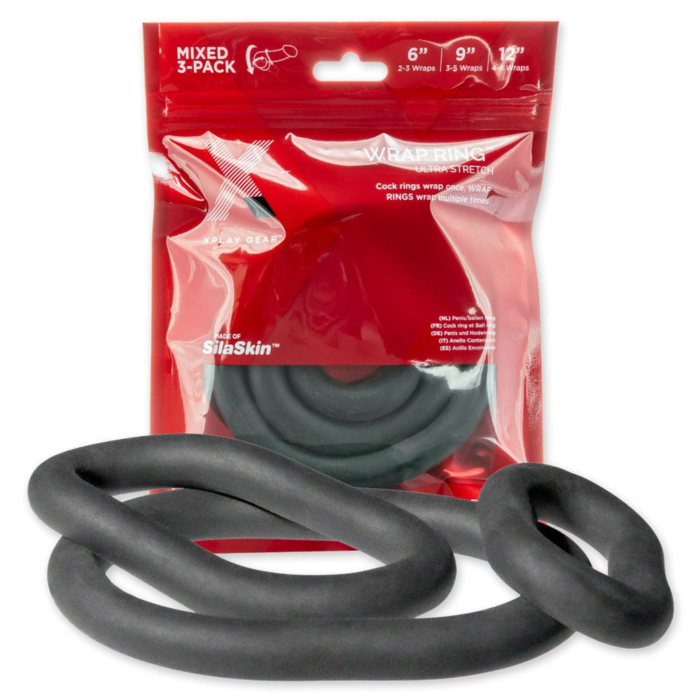 The Xplay 6. 9 And 12 Ultra Wrap Ring Pack | 851127008673 | Discreet Personal Wellness
