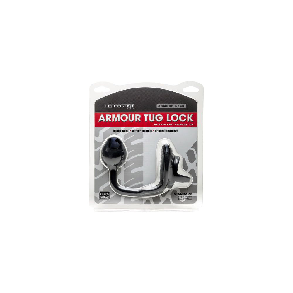 Armour Tug Lock - Black | 854854005151 | Discreet Personal Wellness
