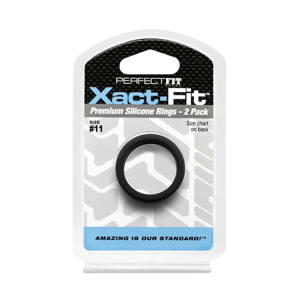 Xact-Fit #11 2 Pack Black | 854854005540 | Discreet Personal Wellness
