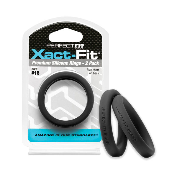 Xact-Fit #16 2 Pack Black | 854854005618 | Discreet Personal Wellness