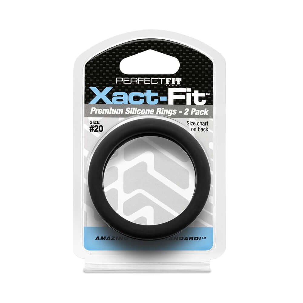 Xact-Fit #20 2 Pack Black | 854854005656 | Discreet Personal Wellness