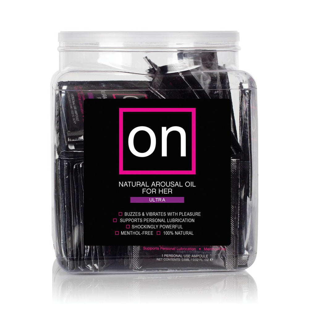 On For Her Arousal Oil Ultra 75Ct Bowl | 855559005286 | Discreet Personal Wellness