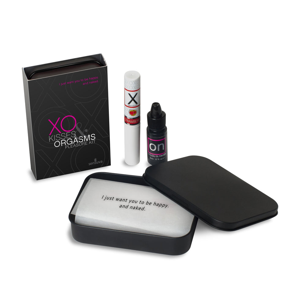 Xo Kisses & Orgasms Kit | 855559008003 | Discreet Personal Wellness