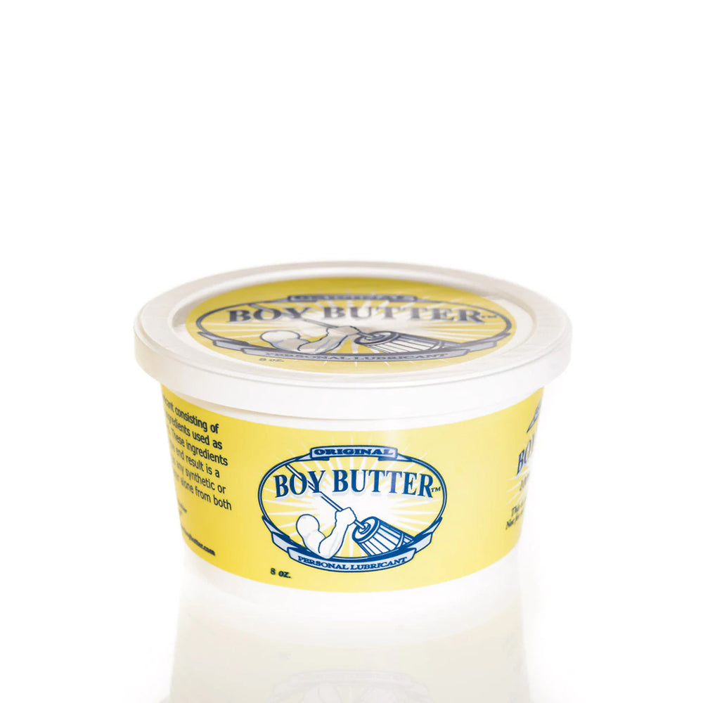 Boy Butter Lube 8 oz. Tub | 855951003002 | Discreet Personal Wellness