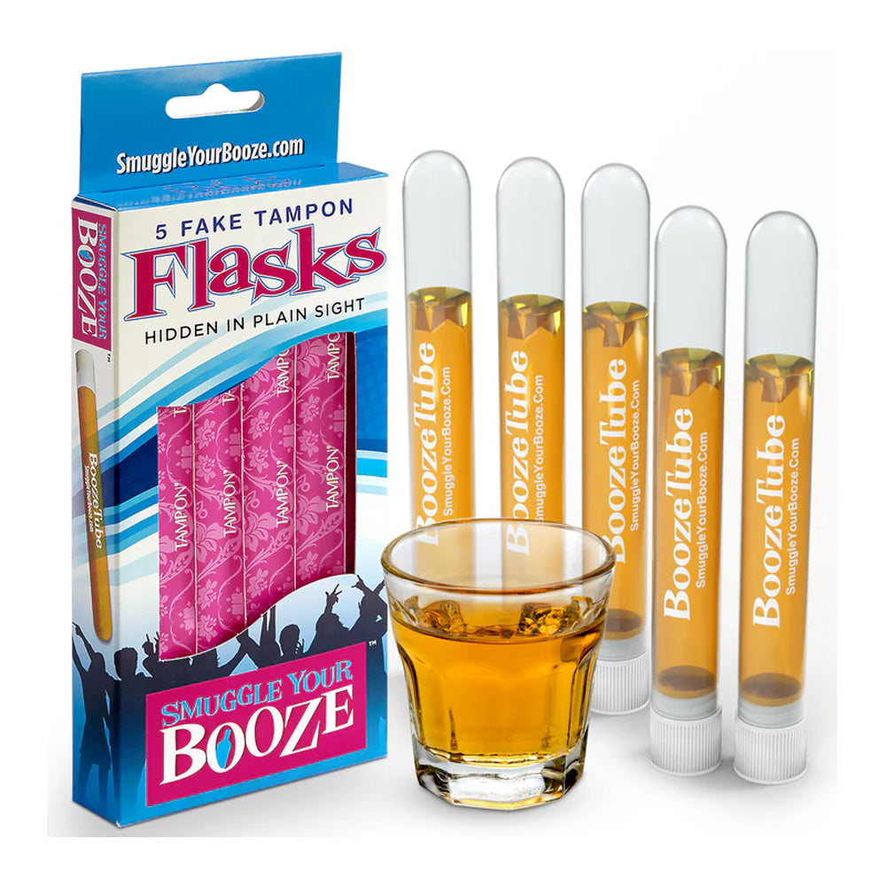 Tampon Flasks 5Pk | 857893008022 | Discreet Personal Wellness