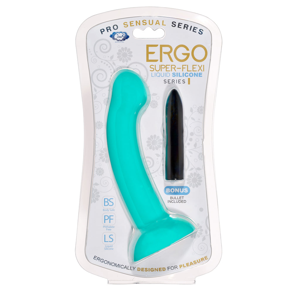 Cloud 9 Pro Sensual Ergo Super Flexi I Teal | 860007665394 | Discreet Personal Wellness