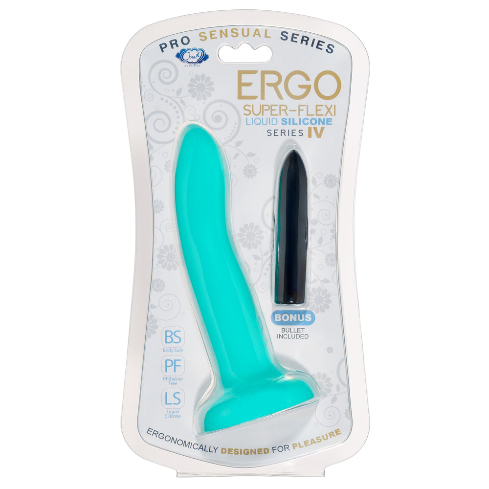 Cloud 9 Pro Sensual Ergo Super Flexi Iv Teal | 860008249722 | Discreet Personal Wellness