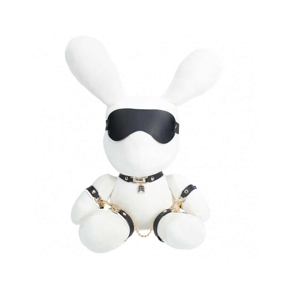 S-Line Rabbit Bondage Velvet Large White | 8714273055590 | Discreet Personal Wellness