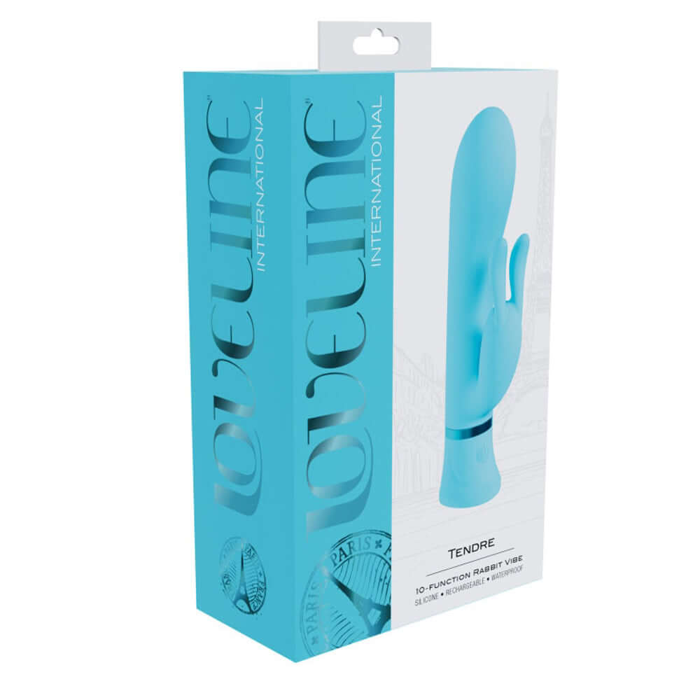 Loveline Tendre Rabbit Vibe Blue | 8714273058515 | Discreet Personal Wellness