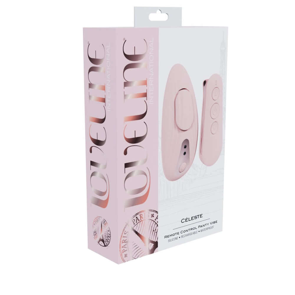 Loveline Celeste Remote Panty Vibe Pink | 8714273058560 | Discreet Personal Wellness