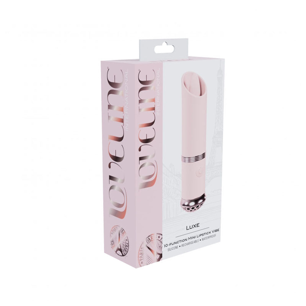 Loveline Luxe Mini Lipstick Vibe Pink | 8714273058621 | Discreet Personal Wellness
