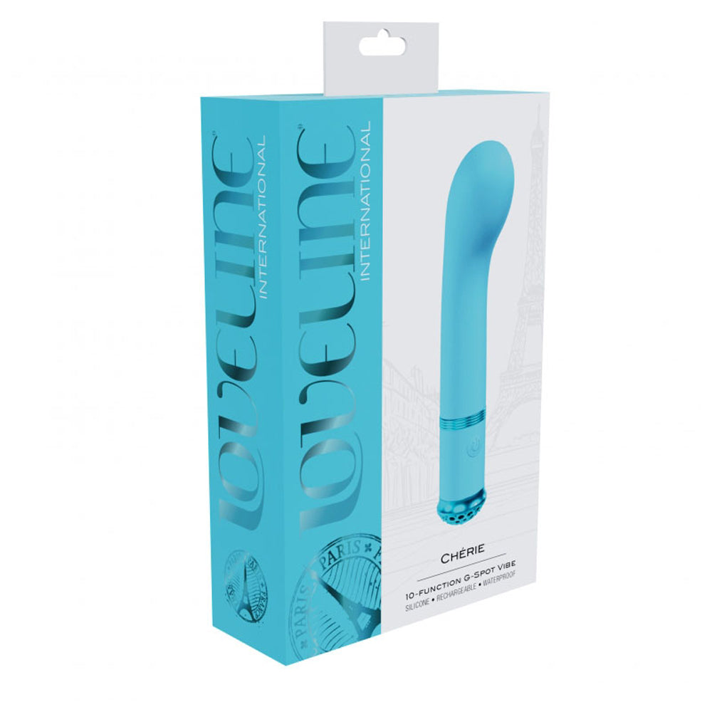 Loveline Cherie G-Spot Vibe Blue | 8714273058713 | Discreet Personal Wellness