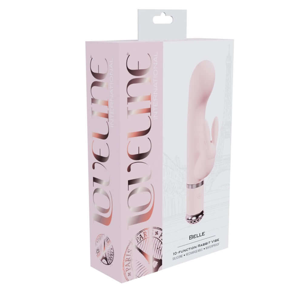 Loveline Belle Rabbit Vibe Pink | 8714273058720 | Discreet Personal Wellness