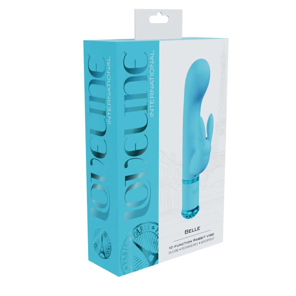 Loveline Belle Rabbit Vibe Blue | 8714273058737 | Discreet Personal Wellness
