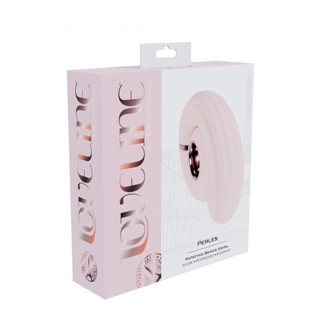 Loveline Perles Rotating Beads Swirl Pink | 8714273058782 | Discreet Personal Wellness