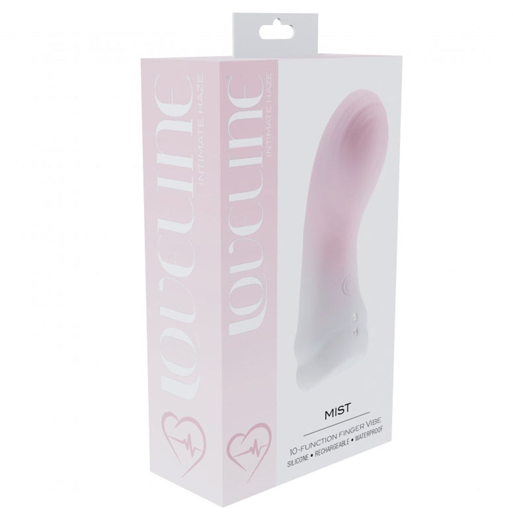Loveline Mist Finger Vibe Pink | 8714273058812 | Discreet Personal Wellness