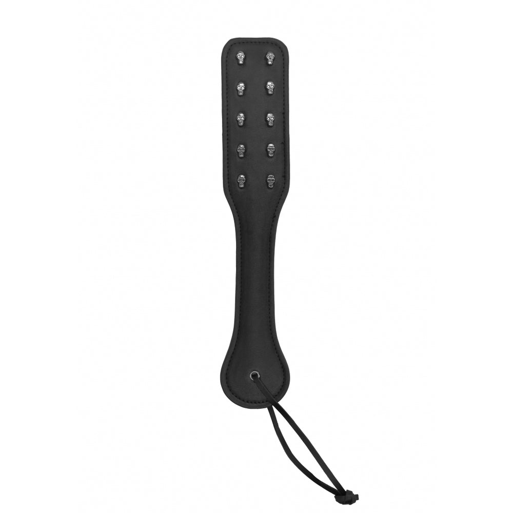 Ouch! Skulls And Bones Paddle With Skulls Black | 8714273292513 | Discreet Personal Wellness