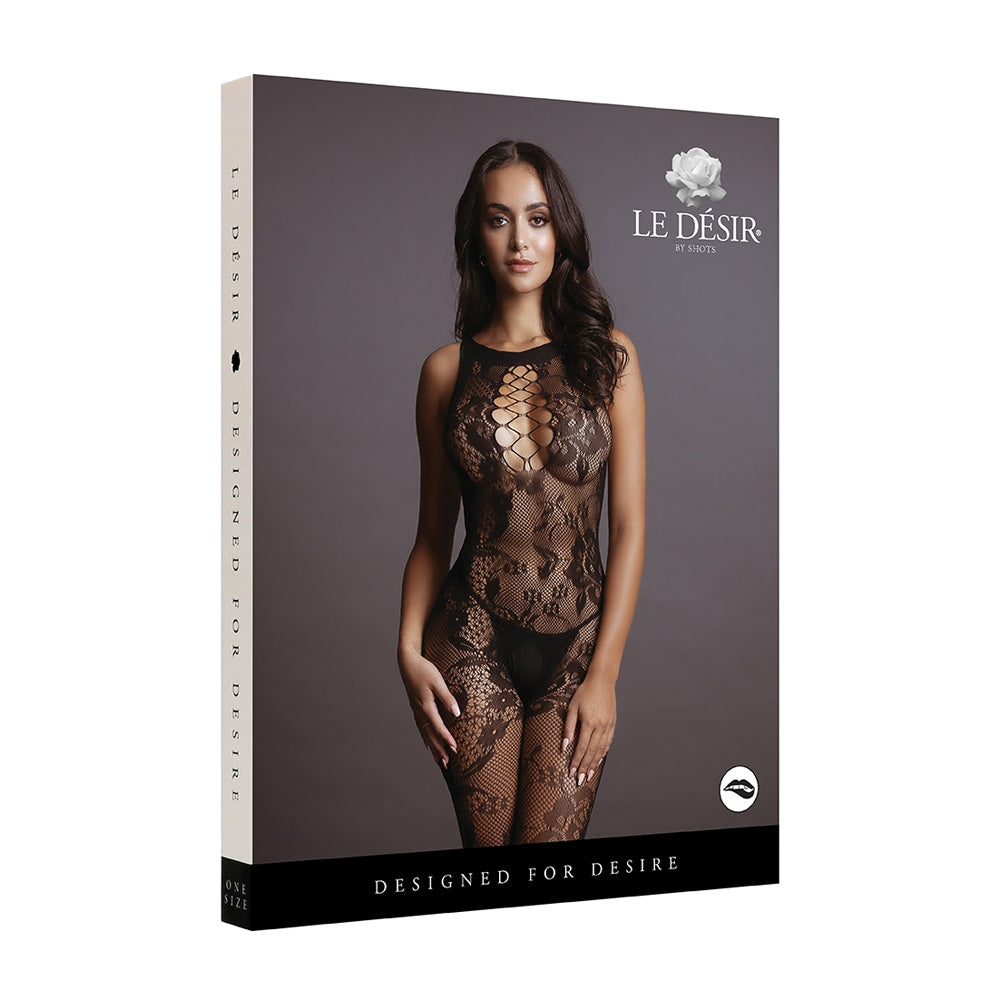 Le Desir Criss Cross Neck Bodystocking | 8714273495457 | Discreet Personal Wellness
