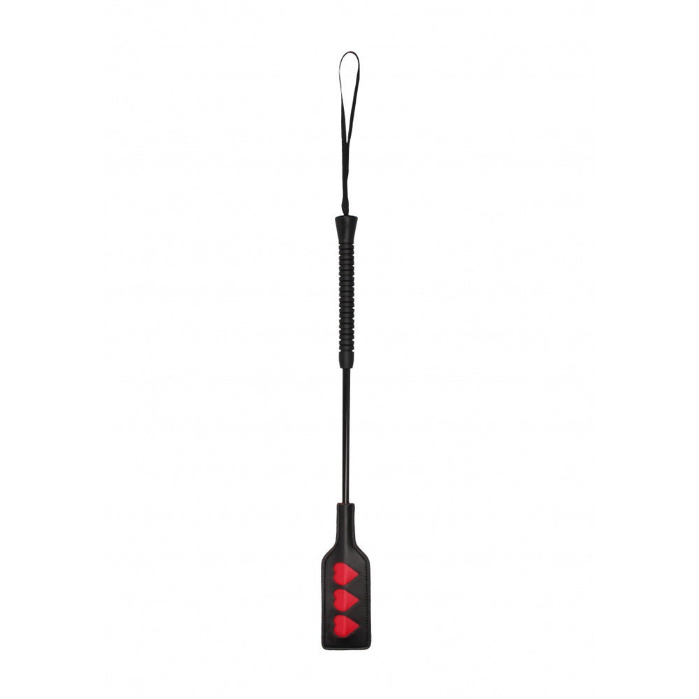 Ouch! Crop Heart Large Black | 8714273507570 | Discreet Personal Wellness