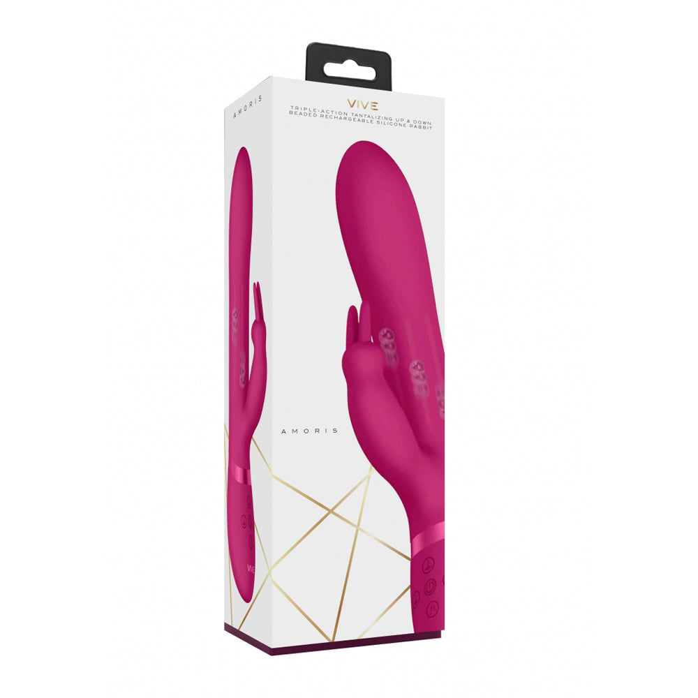 Vive Amoris Stimulating Beads Rabbit Pink | 8714273522283 | Discreet Personal Wellness