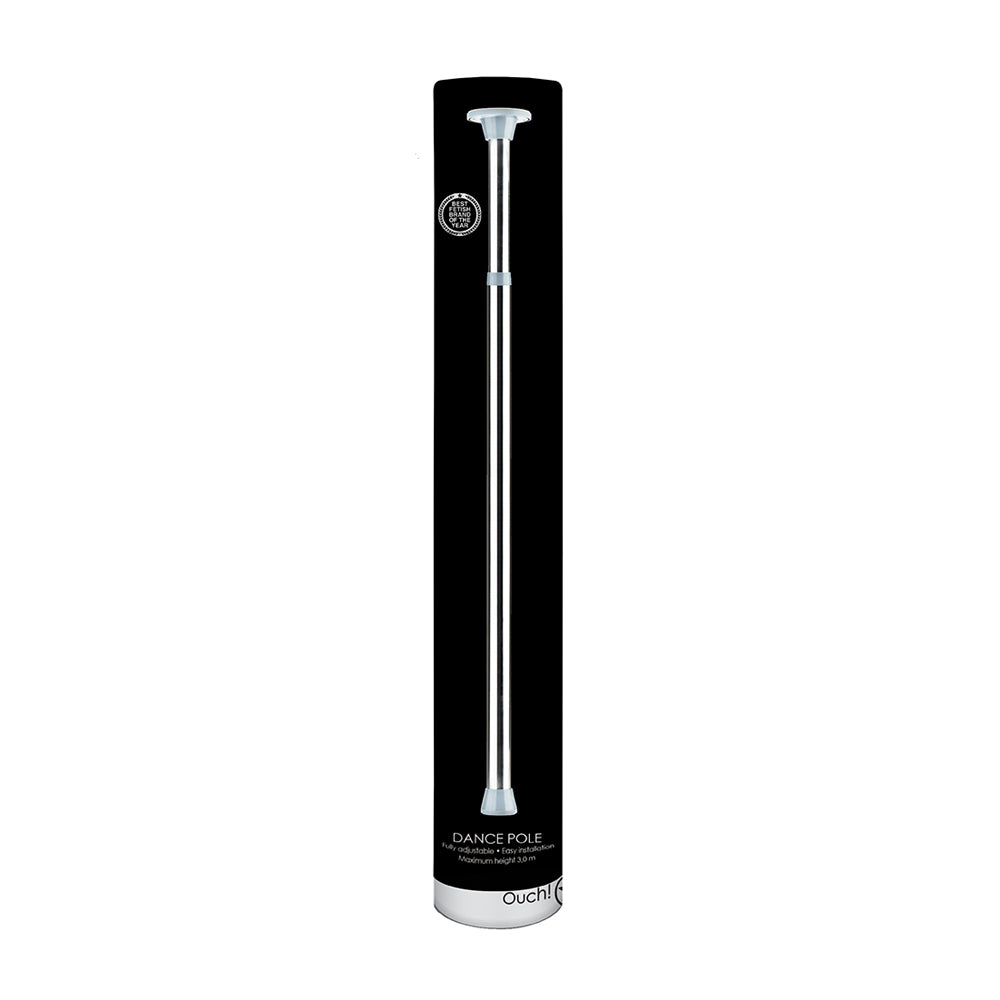 Ouch! Dance Pole Silver | 8714273544377 | Discreet Personal Wellness