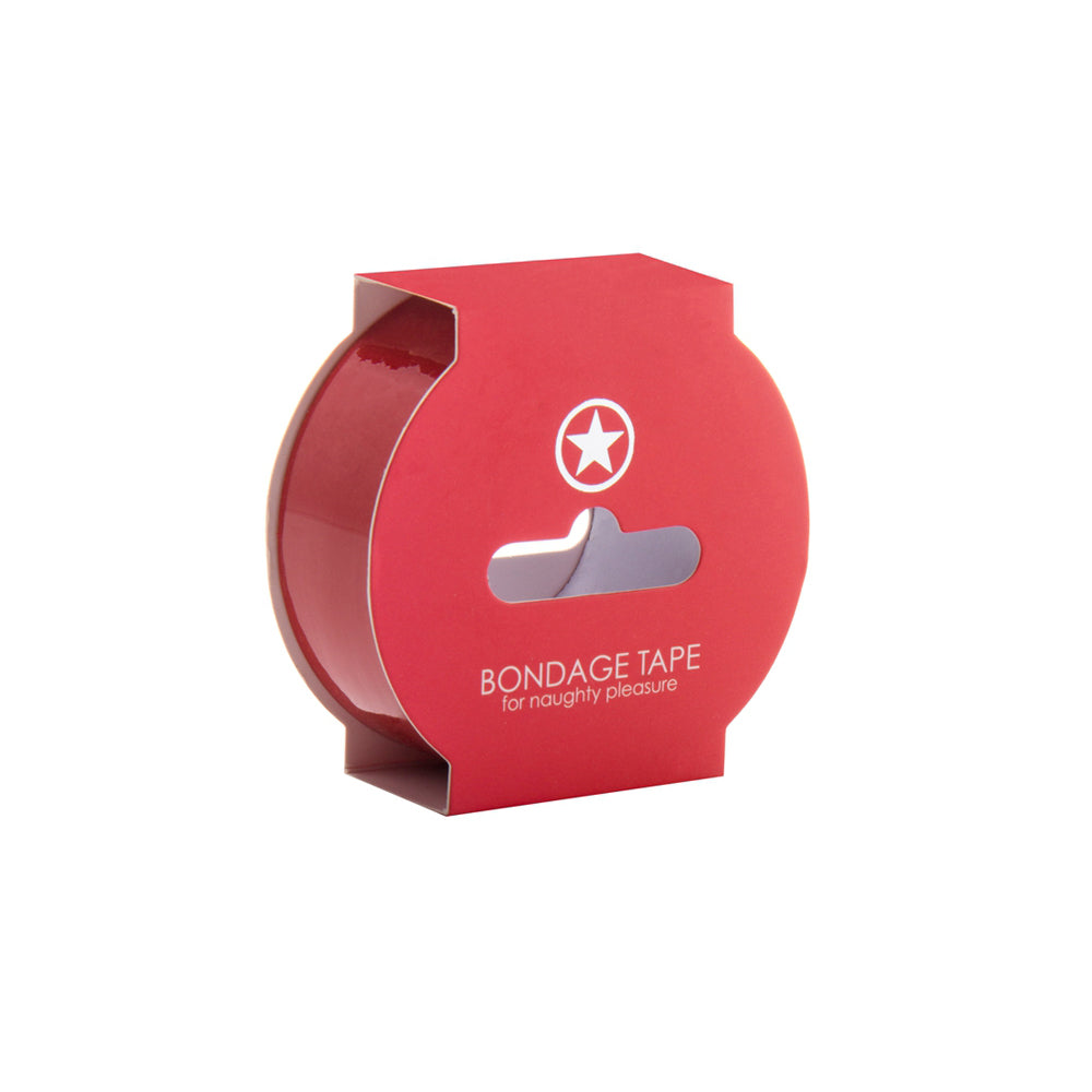 Ouch! Non Sticky Bondage Tape 17.5 Meter Red | 8714273581204 | Discreet Personal Wellness