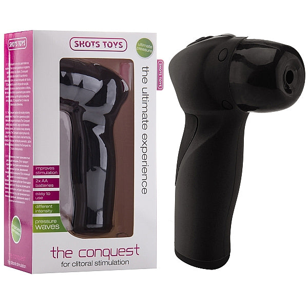 Shots Toys The Conquest Black | 8714273581327 | Discreet Personal Wellness