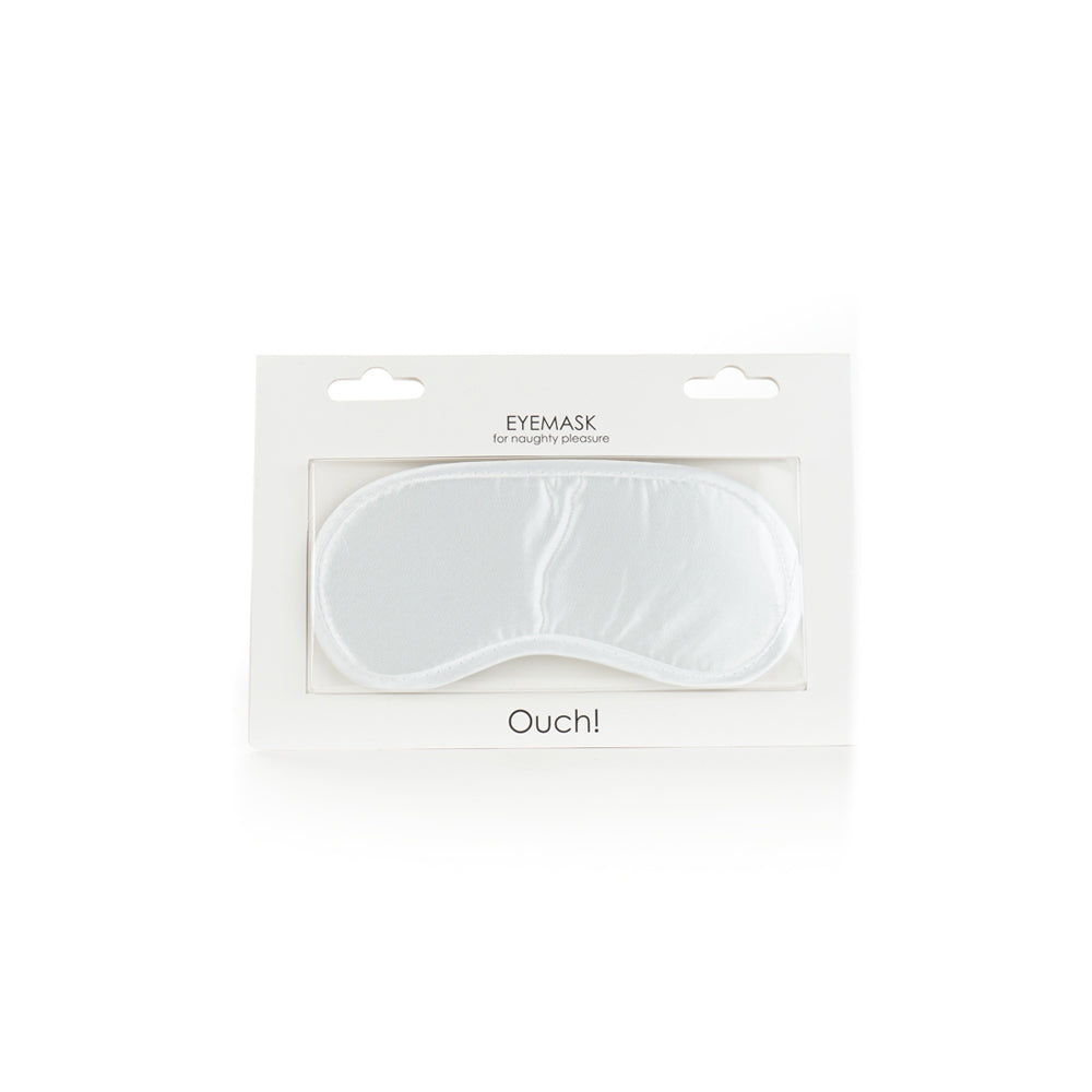 Ouch! Soft Eyemask White | 8714273598134 | Discreet Personal Wellness