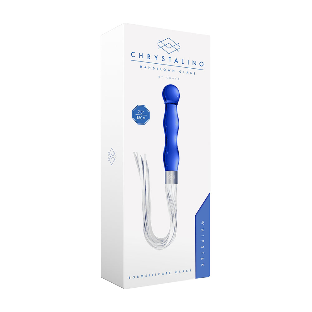 Chrystalino Whipster Blue | 8714273923332 | Discreet Personal Wellness