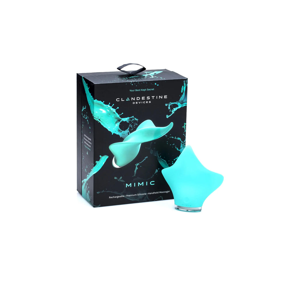 Mimic Massager Seafoam | 884472023602 | Discreet Personal Wellness