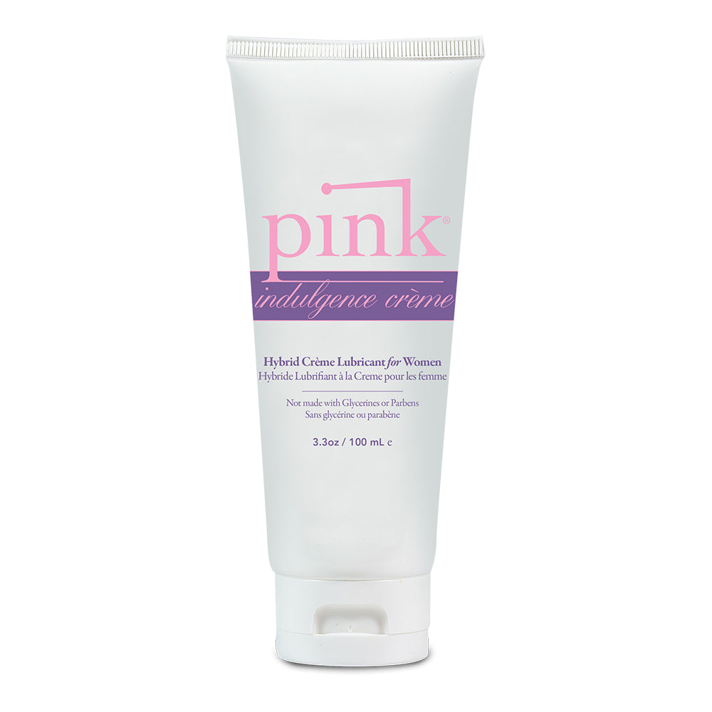 Pink Indulgence Creme Hybrid Lubricant 3.3 oz. | 892172001295 | Discreet Personal Wellness