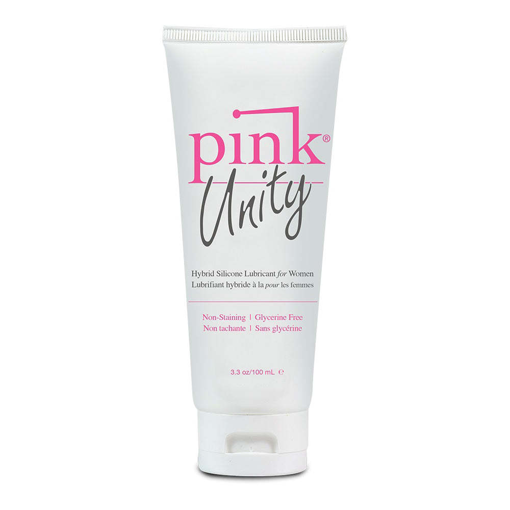 Pink Unity Hybrid Lubricant 3.3 oz. | 892172001370 | Discreet Personal Wellness