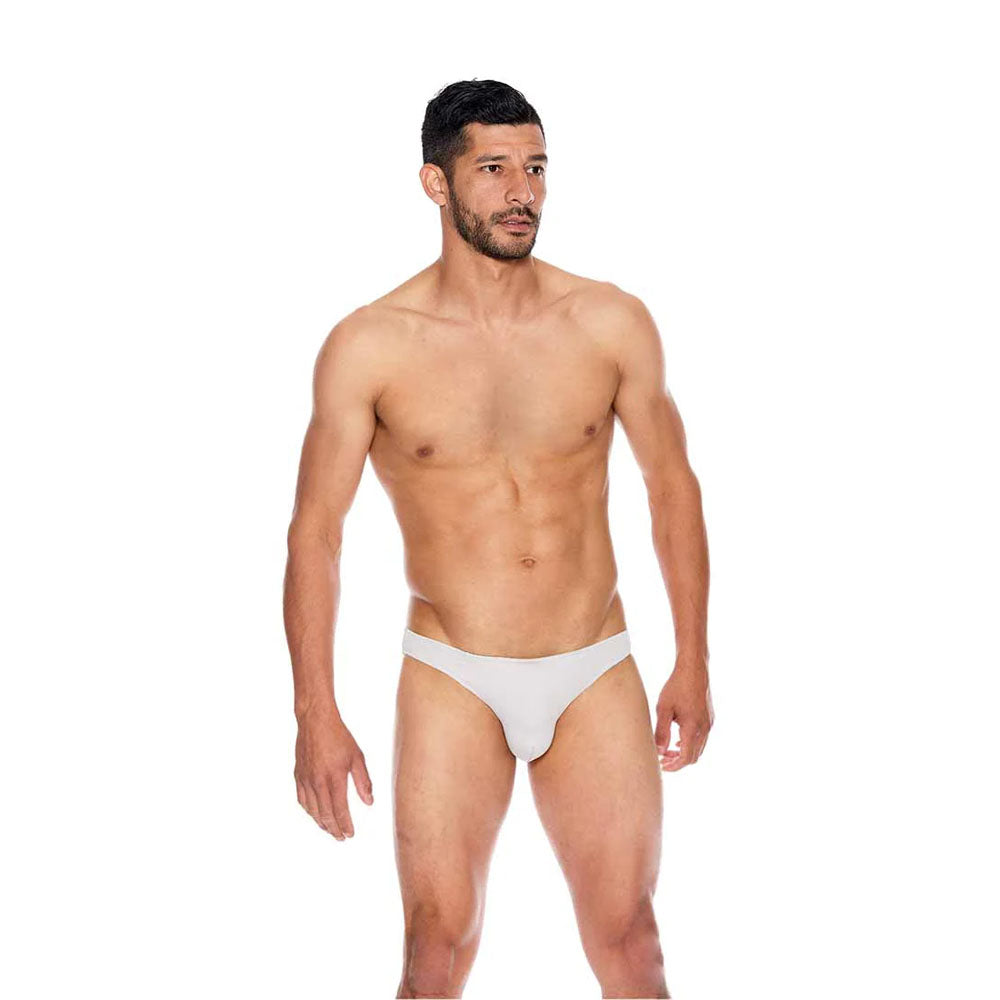 Men's Microfiber Open Back Underwear Grey S/M | 8932130308133 | Discreet Personal Wellness