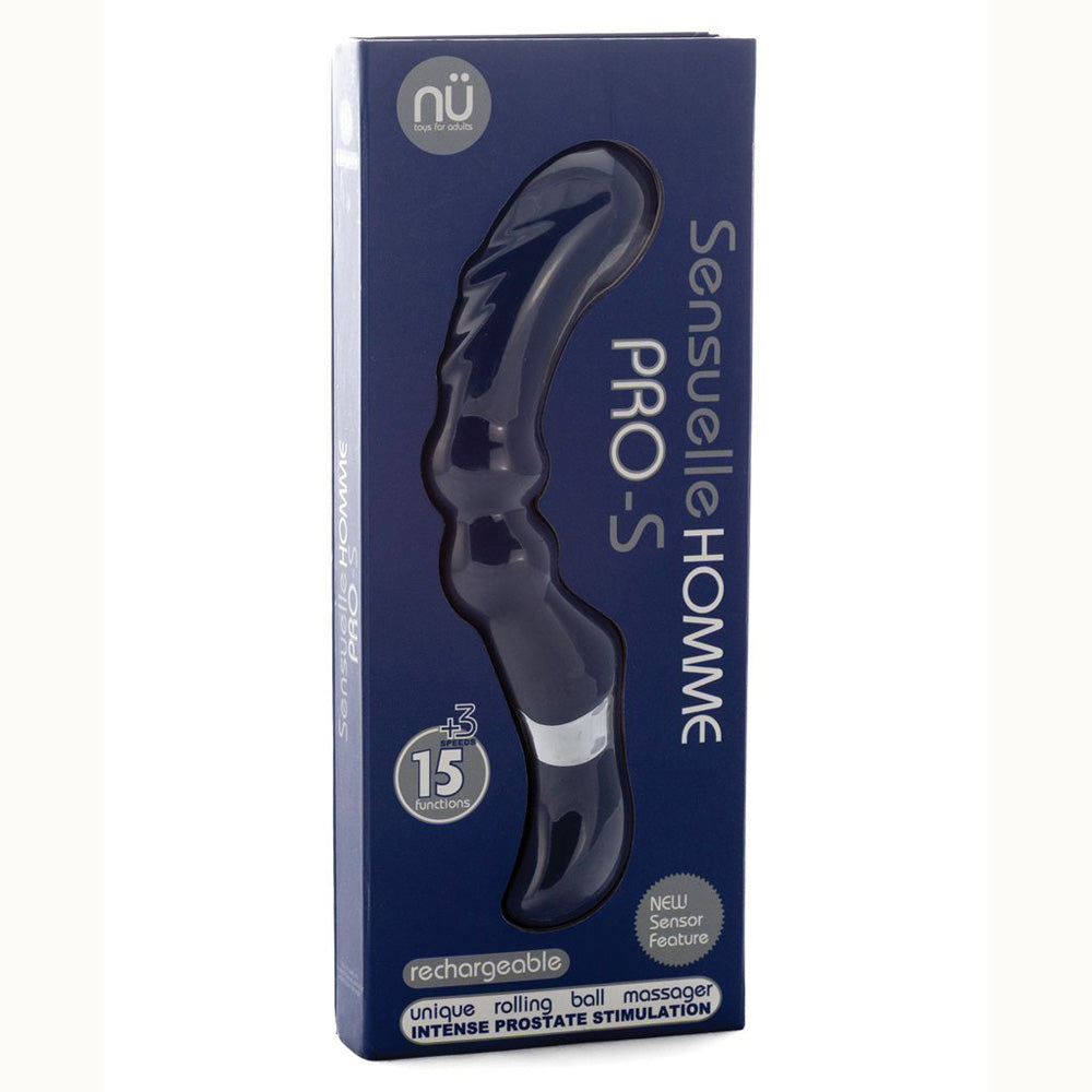Nu Sensuelle Pro-S Navy Blue | 9342851002415 | Discreet Personal Wellness