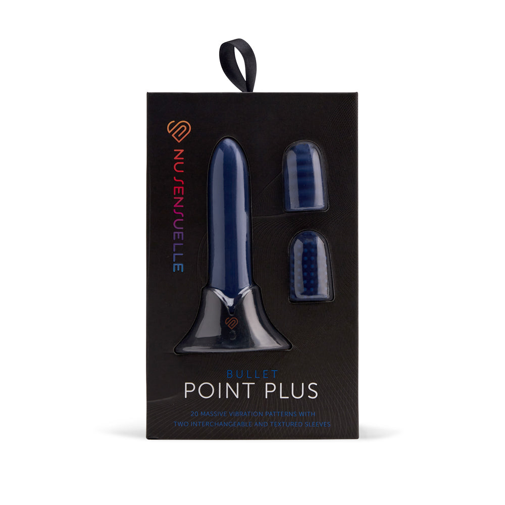 Nu Sensuelle Point Plus Navy Blue | 9342851002545 | Discreet Personal Wellness