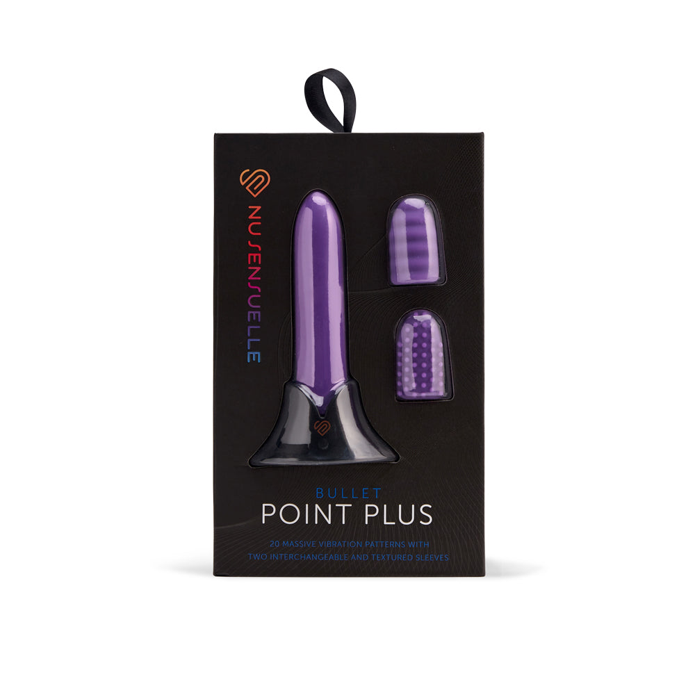 Nu Sensuelle Point Plus Purple | 9342851002552 | Discreet Personal Wellness