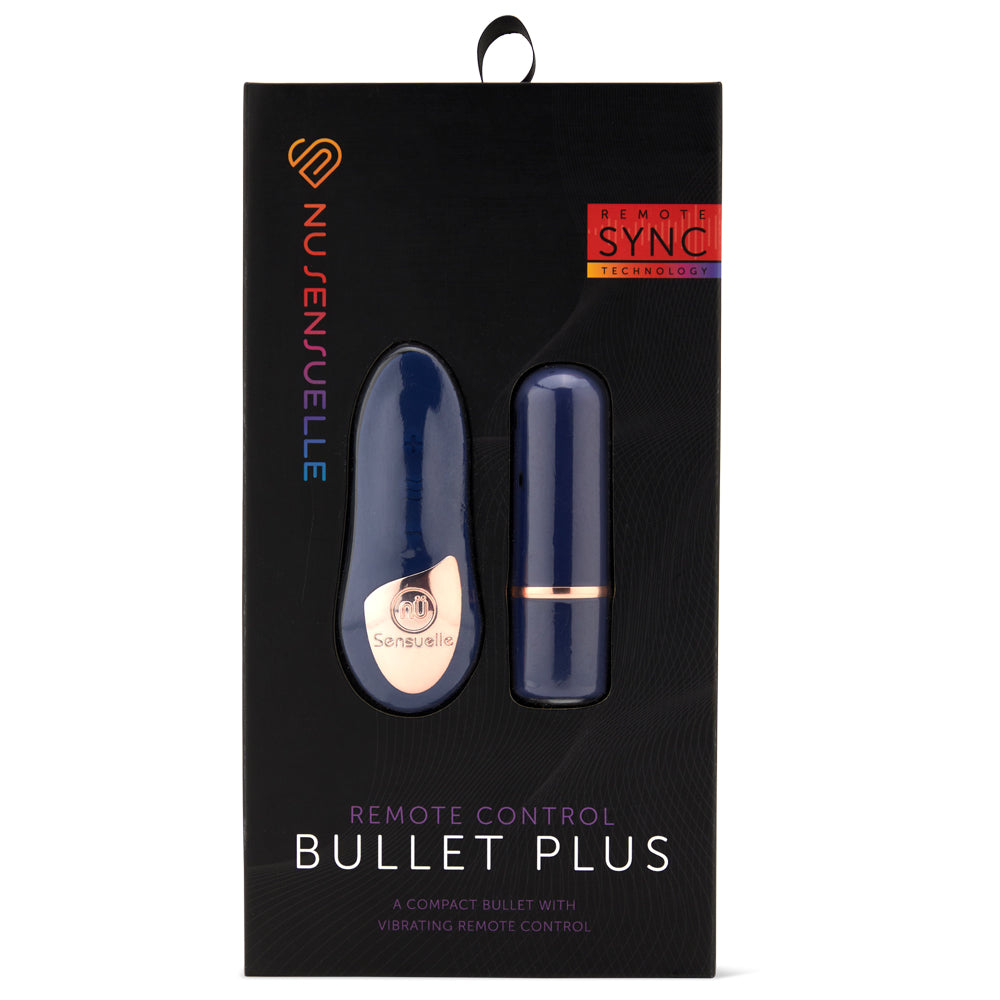 Nu Sensuelle Bullet Plus Navy Blue | 9342851002811 | Discreet Personal Wellness