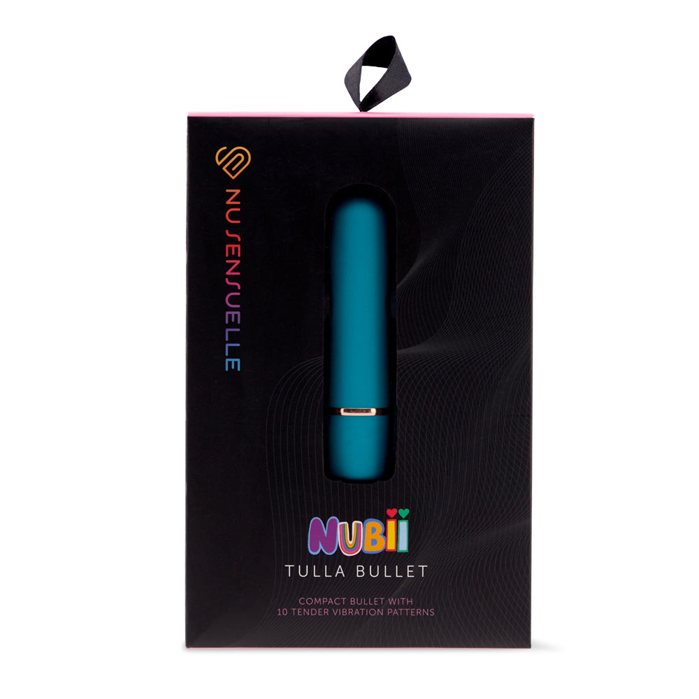 Nu Sensuelle Tulla Rounded Bullet Blue | 9342851003160 | Discreet Personal Wellness