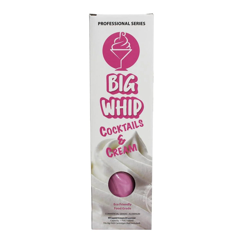 Big Whip Cream Dispenser 500 ml. Pink | BW-3001-P | Discreet Personal Wellness