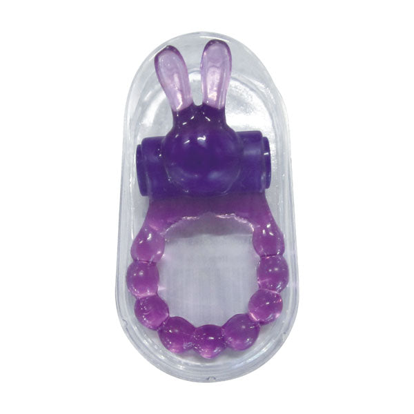 Vibrating Bunny Ring - Purple | 605632284066 | Discreet Personal Wellness