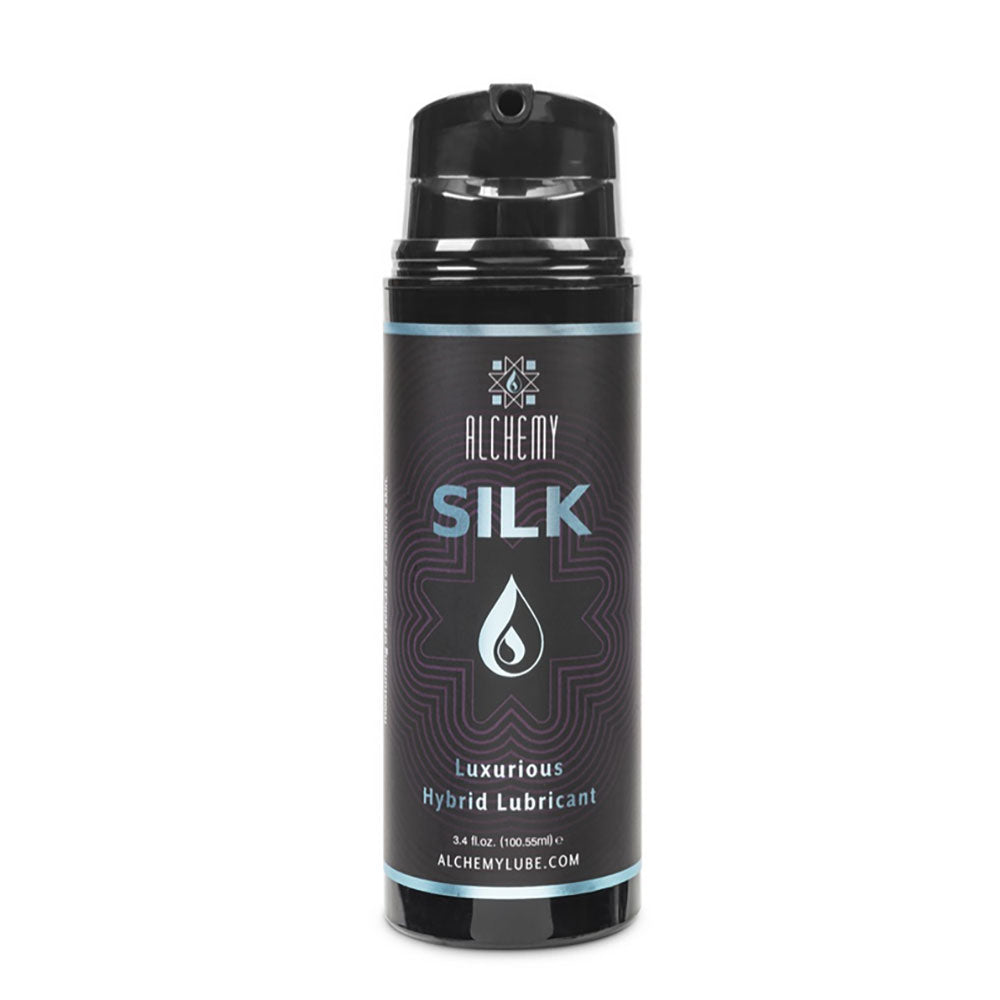 Alchemy Silk Hybrid Lubricant 3.4 Oz | 850013071197 | Discreet Personal Wellness