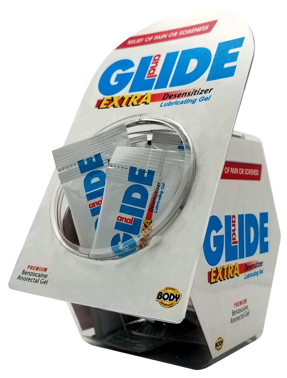 Anal Glide Extra 50pc Display Bowl | 679359000056 | Discreet Personal Wellness