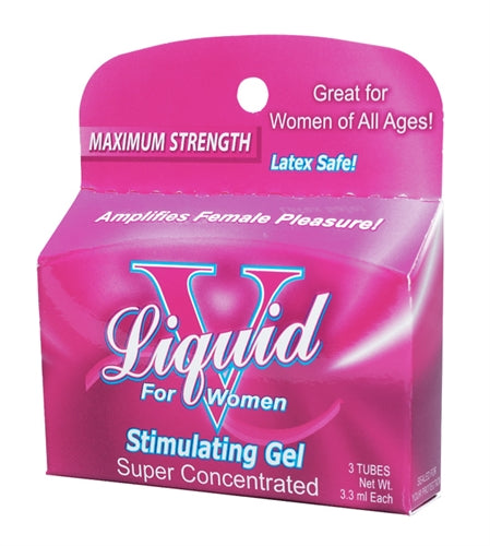 Liquid v Box for Women 3 Tube Box | 679359001176 | Discreet Personal Wellness