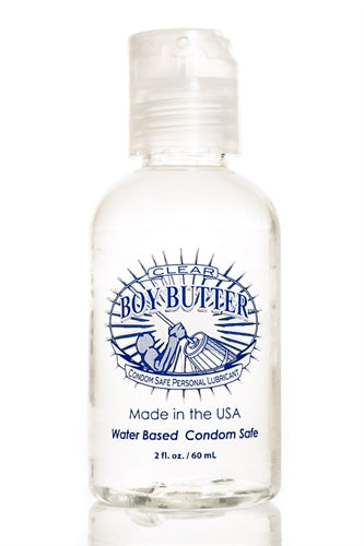 Boy Butter Clear H2O 2 Oz Water Based Lube | 855951200128 | Discreet Personal Wellness