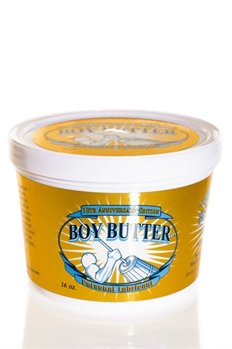 Boy Butter Gold 16 Oz Oil Based Lube | 855951000100 | Discreet Personal Wellness