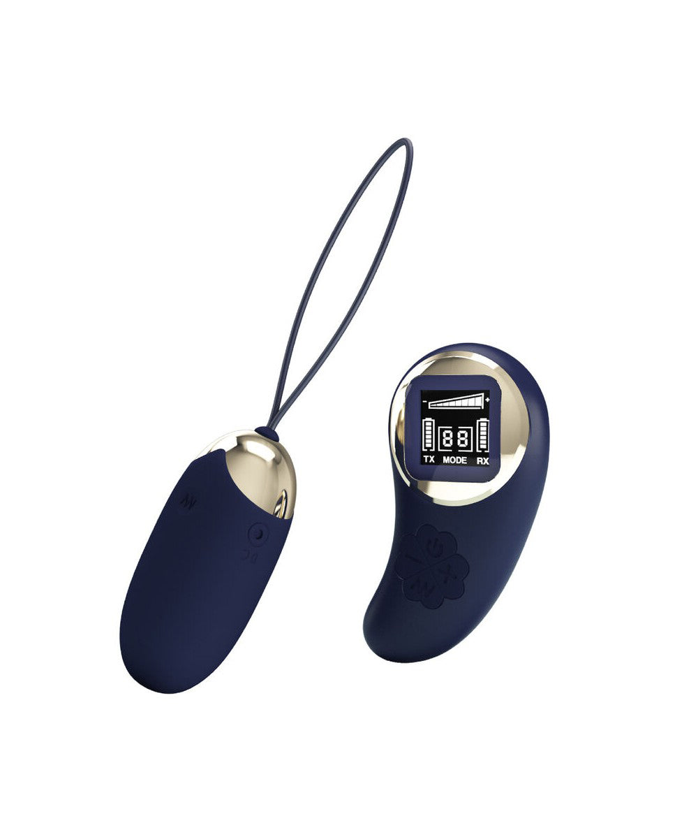 Mina Vibrating Remote Control Egg - Blue | 6959532334579 | Discreet Personal Wellness