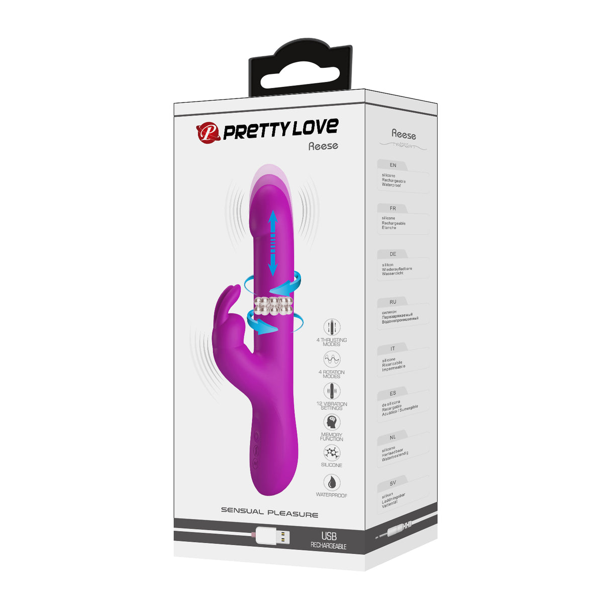 Pretty Love Reese - Purple | 6959532333909 | Discreet Personal Wellness