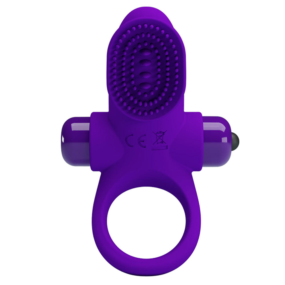 Pretty Love Vibrating Penis Ring II - Purple | 6959532324235 | Discreet Personal Wellness